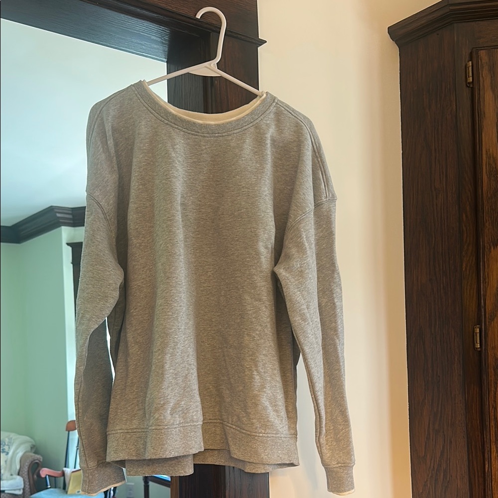 Unisex Gray Crewneck Sweatshirt